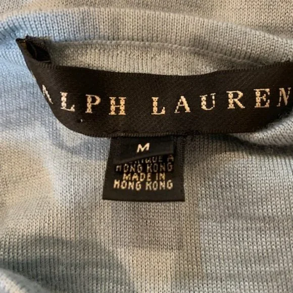 Ralph Lauren Black Label Cashmere Silk Halter Dress - Picture 10 of 15